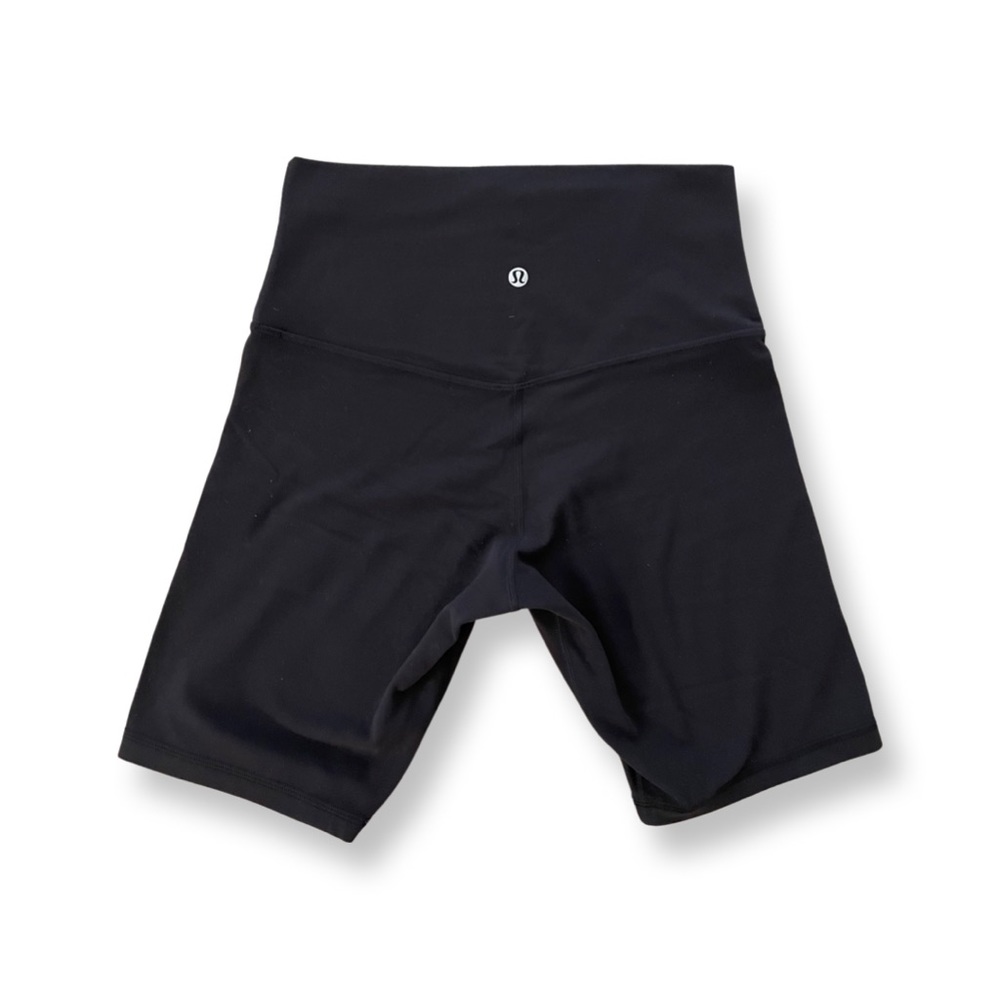 LULULEMON black bike shorts, size 6